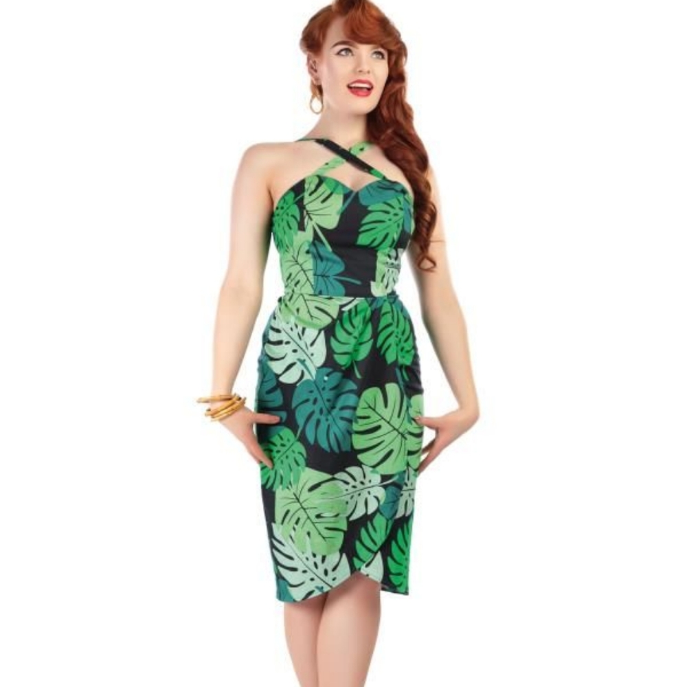 Collectif Tiki Sarong Dress